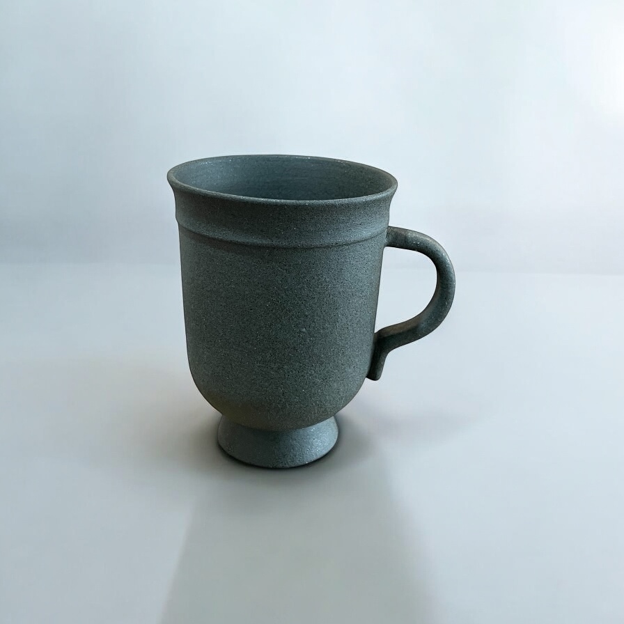 Calm mug カーム マグ nero（黒） / MISHIM POTTERY CREATION