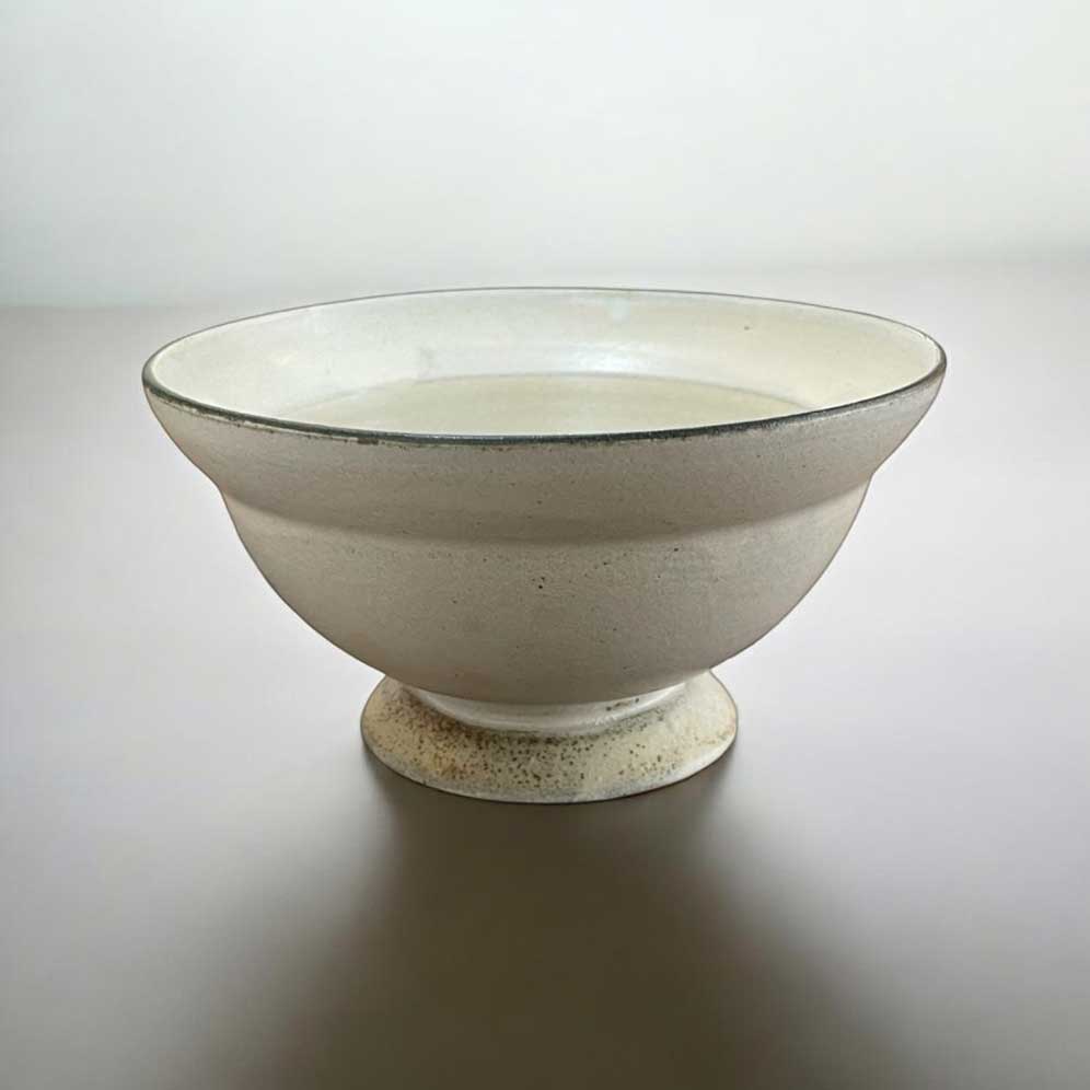 Calm bowl カーム ボウル crema（白） / MISHIM POTTERY CREATION