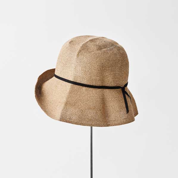 mature ha. WP paper braid light hat wide